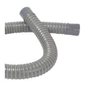 1 Pcs Grey Plastic Corrugated Flexible Sink Drainage Pipe ID 32-50MM for Kitchen, Dishwasher, Sewage Treatment, Etc Drainage Hose -1M(32mm)