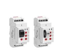 1 Pcs GRI8-06AB over/under current monitoring relay 2A-20A adjustable DC24V AC 220(GRI8 06B AC/DC monitoring)