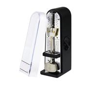 1 Pcs Guitar Metronome Mechanical Metal Movement For Musical Instrument(Black)