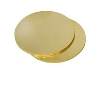1 Pcs H62 Brass Disc Dia 25-150mm Thickness 3/5mm Brass Gasket Pure Copper Round Plate Parts Cutting(5x50mm 1pcs)