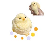 1 Pcs Handmade Chick Taba Squishies Toys, Cute Soft Fidget Toys Stress Relief Squeeze Toys, Chick Toy Party Bags Fillers for Boys Girls Birthday Party Easter Gifts (Chicken)