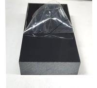 1 Pcs HDPE Plastic Sheet 1 inch Thick,Size 1" x 3" x 6",High-Density Polyethylene(HDPE) Plastic Block for Machining,Home Improvements,DIY Projects (Black)