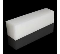 1 Pcs HDPE Plastic Sheet 2 inch Thick,Size 2" x 3" x 12",High-Density Polyethylene(HDPE) Plastic Block for Machining,Home Improvements,DIY Projects (White)