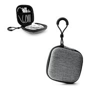 1 Pcs Headphone Hard Case Protection Bags,Portable Zip Shell Carrying Earbud StoragePouches,Headphone Storage Portable Storage Earphone Cases with for Put Mini Wired Headset