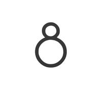 1 Pcs Hebrew Letters House Number Room Door Acrylic 3D Digital Wall Art DIY Alphabet Home Decor Plate(32,Black 8cm)