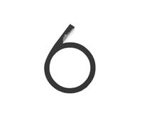 1 Pcs Hebrew Letters House Number Room Door Acrylic 3D Digital Wall Art DIY Alphabet Home Decor Plate(30)