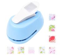 1 Pcs Hole Punch, Blue Stamp Puncher, Square Hole Paper Punch, Stamp Punches, Stamps Paper Puncher for Crafting, Manual Square Punches Cutter for Scrapbooking, Card Making, Envelopes, DIY Project