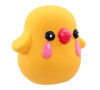 1 Pcs Horse Toys Latex Squeaky Chicken Squeak Turkey for Play Screaming Chicken Toys for Horses for Reduce Separation Anxiety Noise Maker (Yellow) ByT234 (Yellow, 7x9cm)