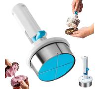 1 Pcs Ice Cream Scoop with Release, One Handed Icecream Scooper, Cookie Dough Scoop, Ice Cream Sandwich Make Tool for Wafers, Cookies, Burgers, Home Kitchens and Dessert Shops