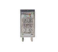 1 Pcs Intermediate relay RXM2LB/4LB 2F7 small 2AB/4AB 2F7 relay AC110/120V(2LB2BD 8 pins 2 open 2 closed DC24V 5A)