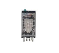 1 Pcs Intermediate relay RXM2LB/4LB 2F7 small 2AB/4AB 2F7 relay AC110/120V(4AB2BD 14 pins 4 open DC24V 6A)
