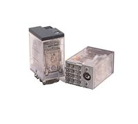 1 Pcs Intermediate Relay RXM2LB2JD Relay DC12V Electromagnetic RXM4LB2B7 Switch AC24V(4LB2B7 14 pins 4 open AC24V 3A)