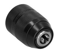 1 PCS Keyless Hand Drill Chuck, Great Clamping Force Keyless Metal Drill Chuck, 1/2-20UNF Mount 2~13mm Self-Tighten Drill Chuck for Multiple Purposes