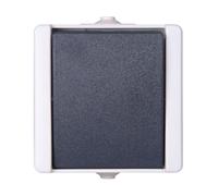 1 pcs - Kopp Grey Rocker Light Switch, 1 Way, 1 Gang