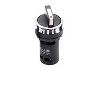 1 pcs LA38-11/206A 22mm Economical Button Switch Knob Switch Emergency Stop Switch Normal Open Close(3D)