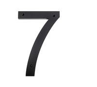 1 pcs Large 30cm House Number Outdoor Floating Sign Modern Door Numbers Building Signage Address Street(No.7)