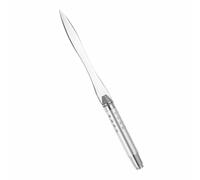 1 Pcs Letter Opener, Stainless Steel Envelope Slitter, Lightweight Mail Envelope Opener for Office Home School Supplies, Silver