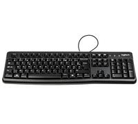 1 pcs - Logitech Wired USB Keyboard, AZERTY, Black