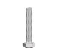 1 pcs M6 M8 Length 10-100mm Pitch 0.75 To 1.5mm 304 Stainless Steel External Hex Screw Outer Hexagon Head Bolt(25mm,M6-Pitch0.75-2pcs)
