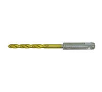 1 pcs - Makita B-574 Series HSS-TiN Twist Drill Bit, 6mm Diameter, 123 mm Overal