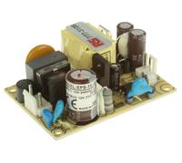 1 pcs - MEAN WELL Switching Power Supply, EPS-15-12, 12V dc, 1.25A, 15W, 1 Outpu