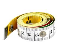 1 Pcs Measuring Tape Soft Tape Measure Dual Sided Body Measuring Ruler Sewing Cloth Fabric Tape Tailor Tape Measure Dressmaking for Family Measure Chest/Waist Circumference, 60inch/150cm