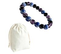 1 PCS Menopause Bracelet for Women with Storage Bag, Bead Bracelets for Womens, Stone Crystal Jewelry for Calming Anxiety Relief, Fashion Jewelry for Daily Wear
