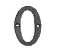 1 Pcs Metal Letters Numbers Modern House Number Cast Iron Decoration Sign Doorplate Cafe Wall(0)