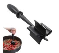 1 Pcs Mince Masher,Handheld Mince Meat Chopper for Ground Beef,5-Blade Head Mince Meat Masher Tool,Premium Versatile Twist Chopper for Home Kitchen Hamburger Meat Beef Potato Fruit