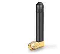 1 Pcs Mini WiFi Antenna Aerial, 2.4GHz 5GHz 5.8GHz 2dBi MIMO Male Antenna with Right-angle RP-SMA Male Connector for Router, Wireless Network Card, USB Adapter, Bluetooth