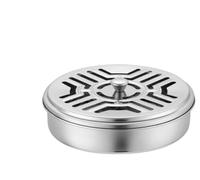 1 pcs Mosquito Coil Box, 1 pcs Mosquito Coil Holder, Mosquito Coil Rack Tray, Spiral Mosquito Coil Holder with Cover, Suitable for Home, Etc.