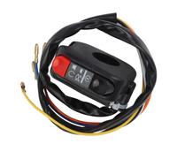 1 Pcs Motorcycle For ATV Universal 7/8" Handlebar Mount Start Stop Kill On Off Button Side Switch Modified Accessories Indicator Horn Switch