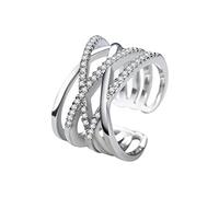 1 Pcs Multi Layers Woman's Ring Fashion Beautiful Open Ring Jewelry Accessories Ring Can Be Adjustable Lover Gift Useful