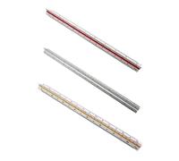 1 Pcs Multifunction Triangular Scale Ruler Durable Engineers Architects Ruler Measuring Tool Superior Quality and CreativeDeft and Professional