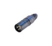 1 pcs : NC5MX-BAG - XLR Connectors Cable end X 5 pin male black silver