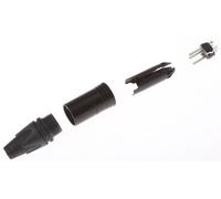 1 pcs - Neutrik Cable Mount XLR Connector, Male, 50 V, 3 Way, Silver Plating