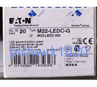 1 PCS NEW M22-LEDC-G LED is fixed at the rear zr