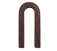 1 Pcs Nordic Style Black Walnut Letter Decorative Letters Combination Wall Decoration DIY Home Wooden Alphabet(N)