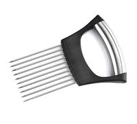 1 PCS Onion Slicer Holder, Onion Holder Stainless Steel Onion Fork Food Slicing Helper Kitchen Gadget Onion Cutter Slicer Vegetable Tools for Chopping Grating Fruit Assistant,Onion Holder