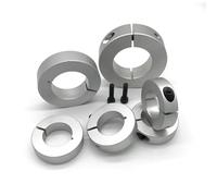 1 Pcs Open Type Fixed Ring Light Bearing Limit Sleeve Locking Aluminum Automatic Positioning Shaft Collars With Slit(22-45-12)