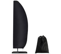 1 Pcs Parasol Cover, Garden Umbrella Cover Rain And Sun Protection, Umbrella Covers For Outdoor Umbrellas, Garden Umbrella Covers, Umbrella Cover Approx. 104.3 Inches Black With Telescopic Rod