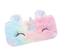 1 Pcs Pencil Case Plush Pouch Cute Makeup Bag Cosmetic Pouch Bag Large Stationery Pouch for Girl Child School Home Use