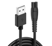 1 Pcs Philips Shaver Power Cord, 5V Cable for Philips One Blade Charger,Shaver Charger, Compatible with QP2724,S3241,MG5910,S7885,S7887,S5884,X3053,X3001, Durable, Lightweight, and Portable (5v 1m)