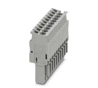 1 pcs - Phoenix Contact 10 Way Pluggable Terminal Block, Plug, Spring Clamp Term