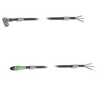 1 pcs - Phoenix Contact Straight Male 4 way M8 to Unterminated Sensor Actuator C