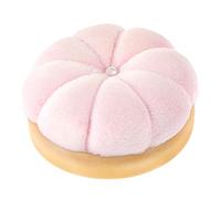 1 PCS Pin Cushions for Sewing Pink Needle Cushion Wooden Base Needle Pincushions Round Sewing Pincushions Cute Pins Cushion Japanese Style Quilting Needlework DIY Crafts (Pink)