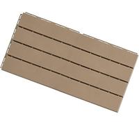 1 Pcs Plastic Interlocking Floor Tiles Outdoor Deck Flooring Pool Balcony Backyard Porch Garden Lawn Entrance Door Mat Flooring(Light)