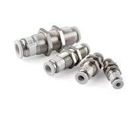 1 PCS Pneumatic air Check Valve Check Valve Hose air Pipe Quick Connector SPU SPV SPM 4 6 8 10 12MM Straight Through Plate CV01 1/4(SPM-10)