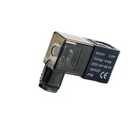 1 pcs Pneumatic Air Solenoid Coil Valves Coil Black DC12V DC24V AC110V AC220V for 4V210-08 2V025(AC110V)