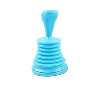 1 Pcs Powerful Mini Home Plunger for All Drain Types Covcow Sink and Drain for Bathroom, Kitchen Small Hand Held Pump Cleaner for Sinks (Blue)